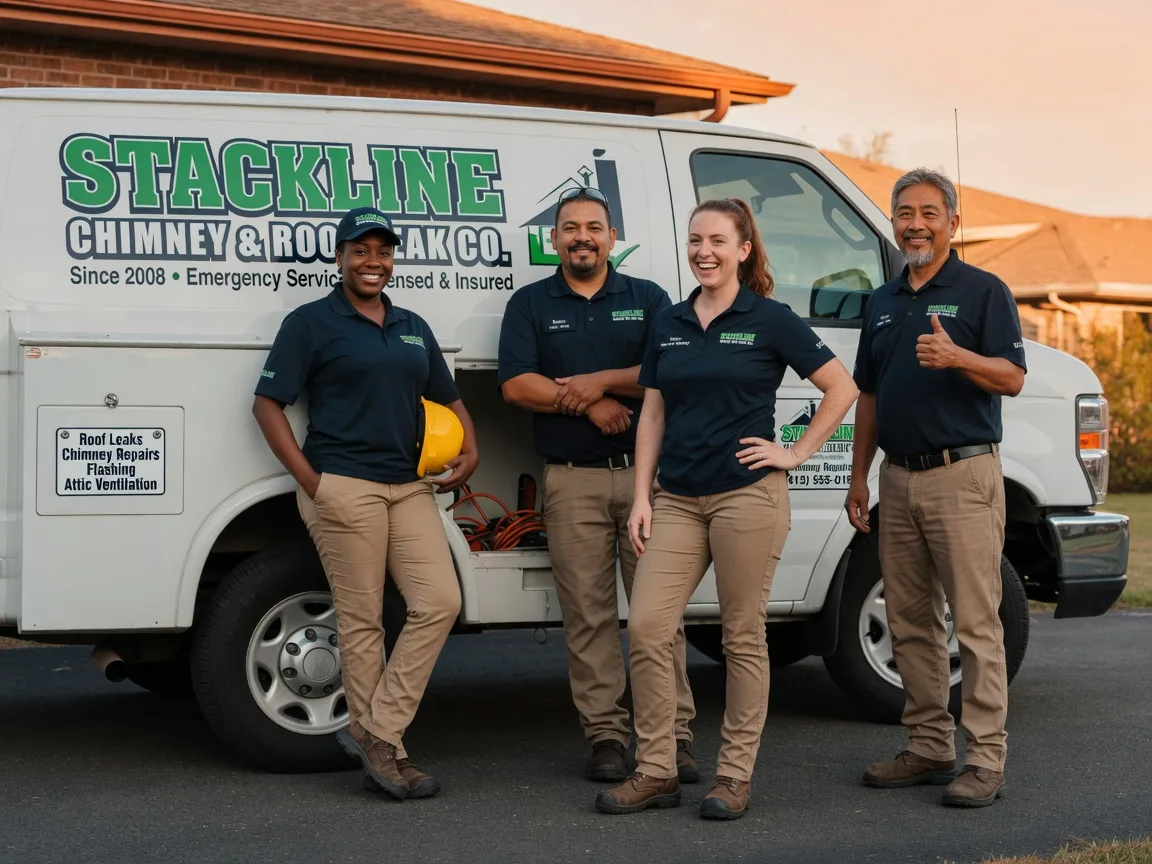 Chimney flashing repair company in Roundhead, OH